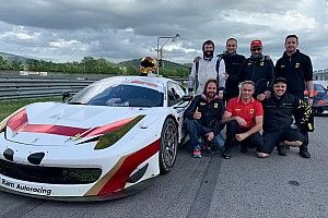 GT Italiano: Alberto Lippi nella serie Sprint a Vallelunga con Sernagiotto