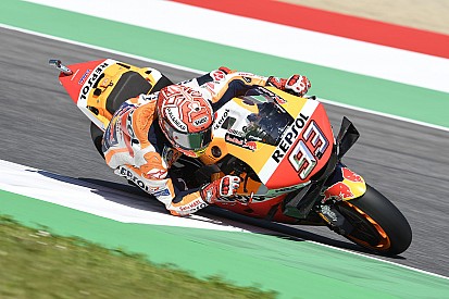 Marquez aan de leiding in eerste vrije training Mugello