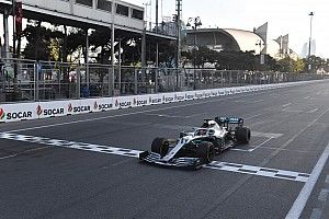 Mercedes hará cambios en el display después de los problemas de Hamilton en Bakú