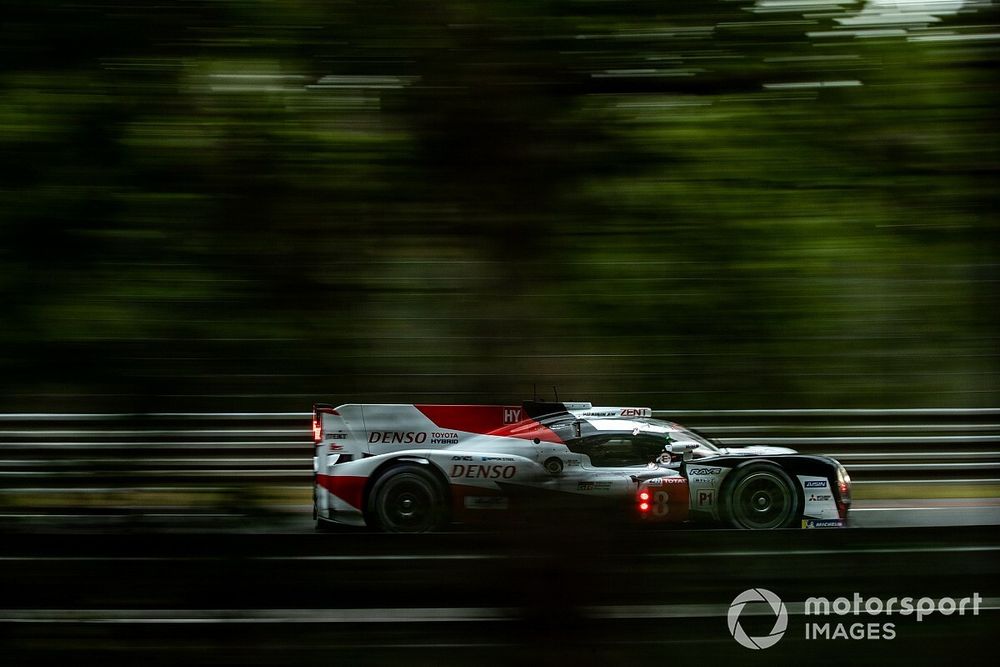 #8 Toyota Gazoo Racing, Toyota TS050 Hybrid: Sebastien Buemi, Kazuki Nakajima, Fernando Alonso 