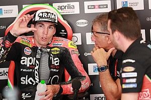 Aleix Espargaró: “La caída fue culpa mía, pensaba que me dolería menos”