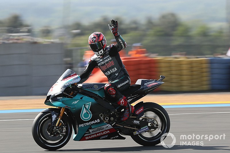 MotoGP, Le Mans, Libere 1: Quartararo davanti alle Ducati, Rossi decimo