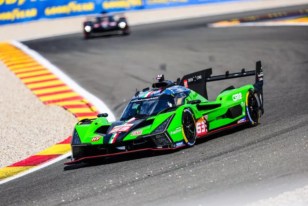 #63 Lamborghini Iron Lynx Lamborghini SC63: Mirko Bortolotti, Andrea Caldarelli, Daniil Kvyat