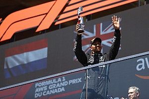 Hamilton: Canada F1 podium "overwhelming" after recent struggles