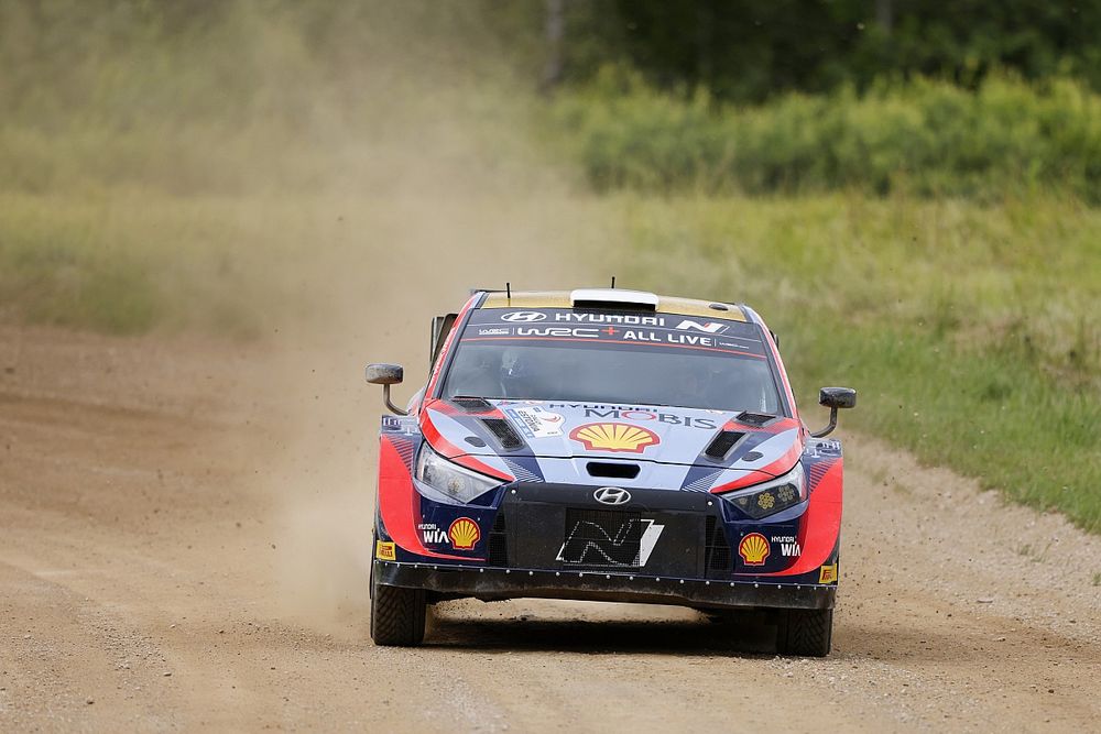 Ott Tanak, Martin Jarveoja, Hyundai World Rally Team Hyundai i20 N Rally1