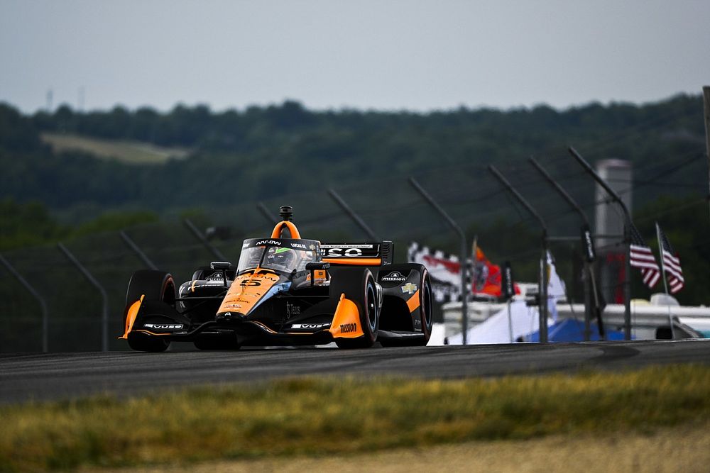 O'Ward: hay que sumar muchos puntos desde la pole para el campeonato