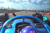 VIDEO: el golpe que mand&oacute; a Fernando Alonso por el aire contra Stroll