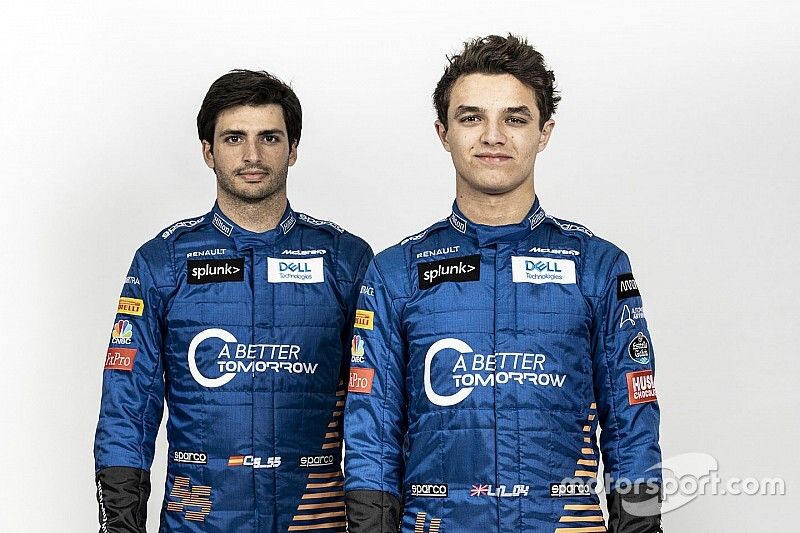 Carlos Sainz Jr., McLaren, Lando Norris, McLaren
