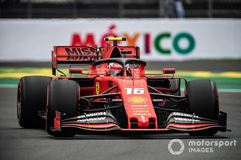 Leclerc bovenaan in derde training Mexico, zesde tijd Verstappen