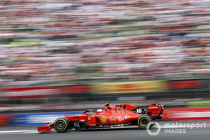 Carro de Leclerc tem problemas e Ferrari 'voa' para resolver antes do GP do México