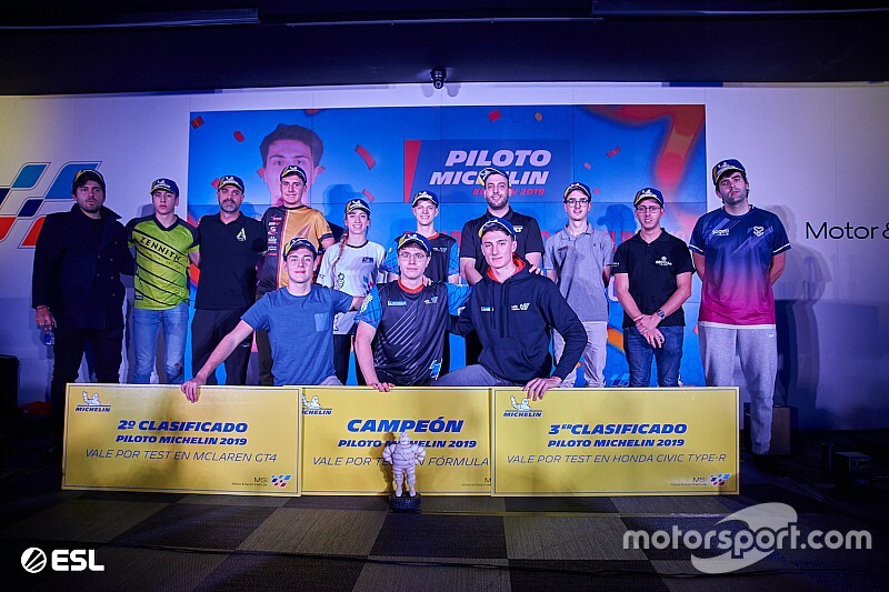 Alejandro Sánchez se convierte en Piloto Michelin 2019