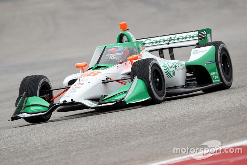 Andretti Autosport: a fuoco il bilico con la vettura di Herta