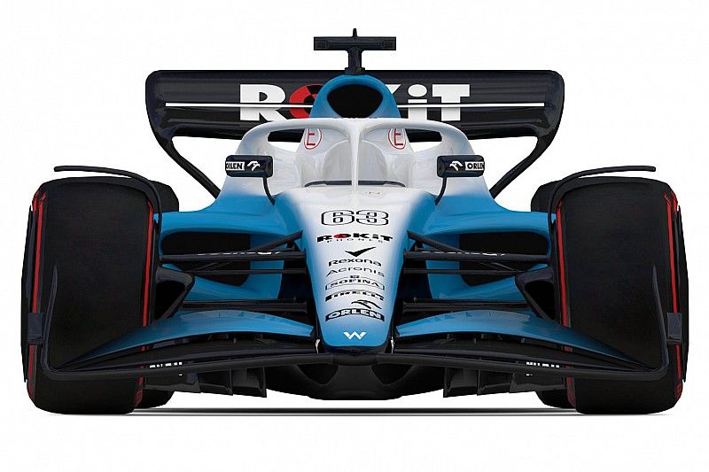 2021 F1 car of Williams