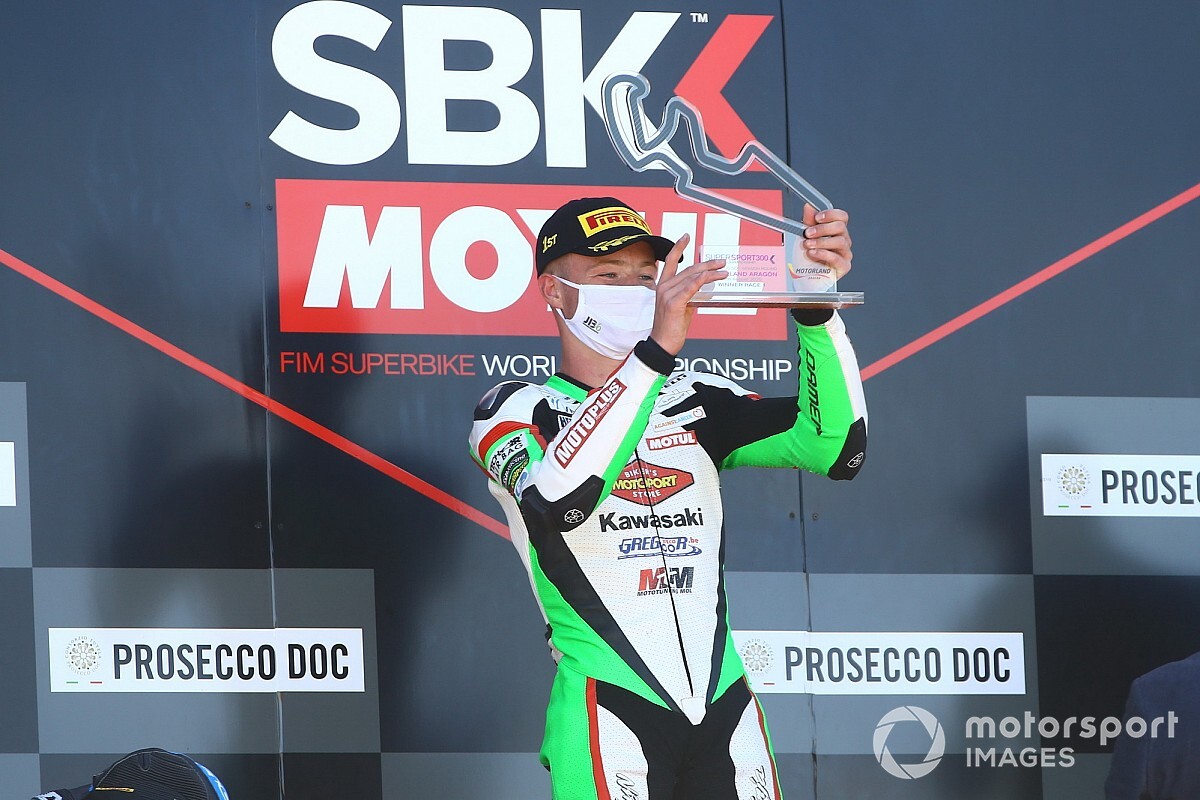 Aragon Supersport 300: Bahattin yine düştü, Buis birinci oldu