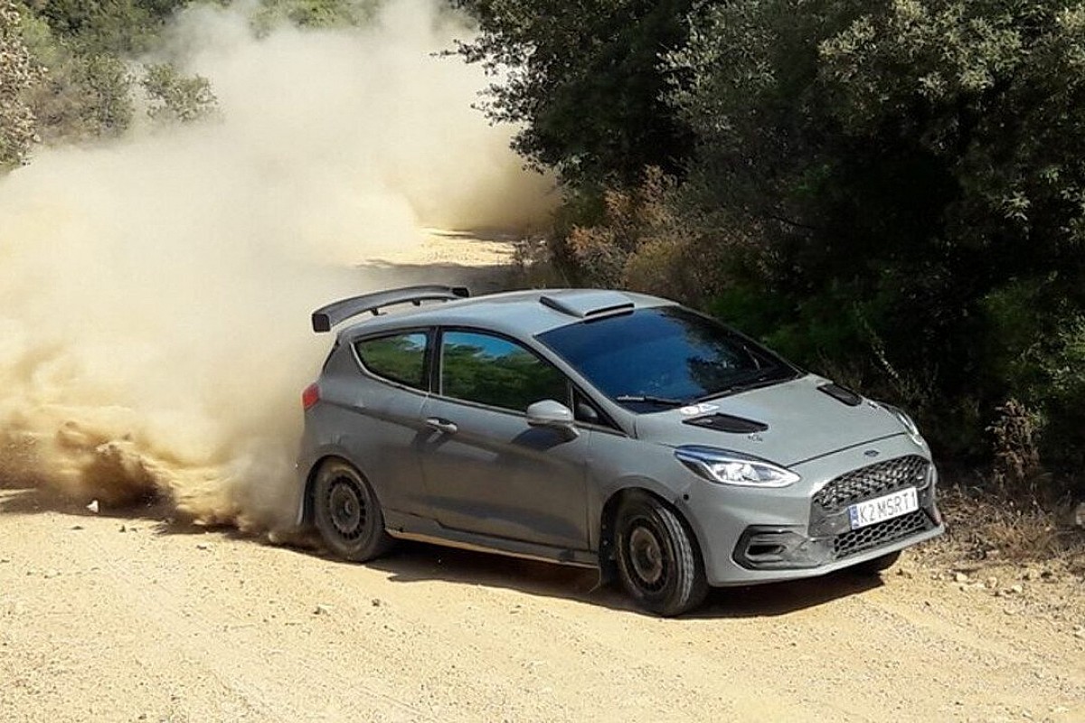 Kajetanowicz testował Fiestę Rally3