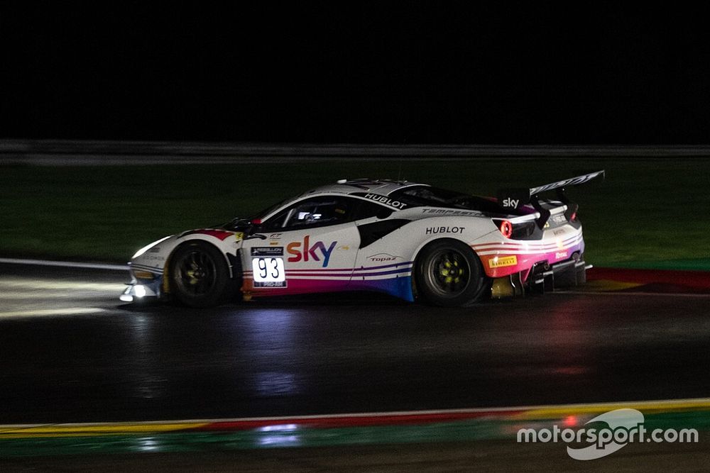 #93 SKY - Tempesta Racing Ferrari 488 GT3: Chris Froggatt, Jonathan Hui, Eddie Cheever, Giancarlo Fisichella