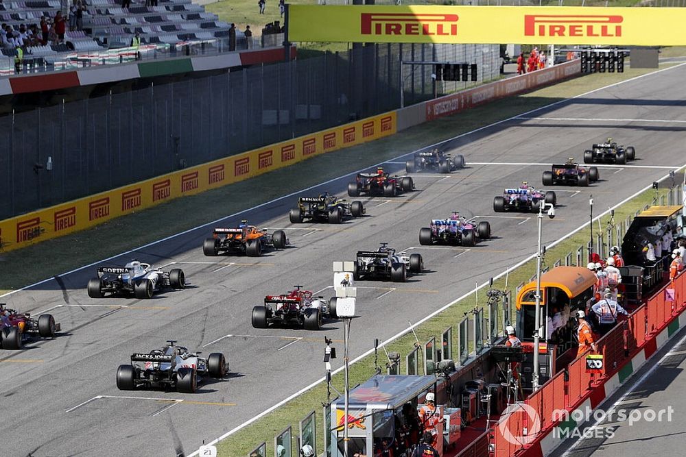 Mercedes explains Hamilton brake fire on Mugello grid
