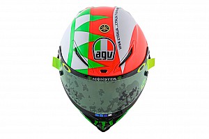 Galería: El casco especial de Rossi para el Gran Premio de Italia