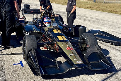 Wickens happy with "positive” first test of 2018 IndyCar