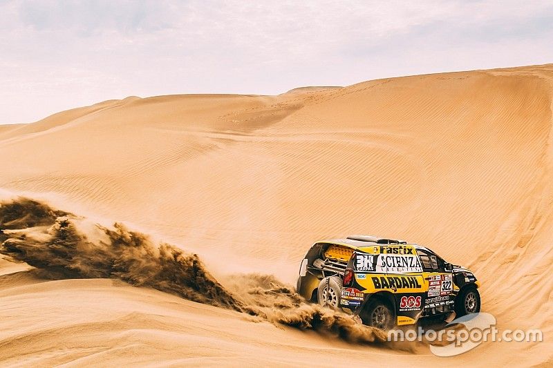 Spataro no podrá continuar en el Dakar
