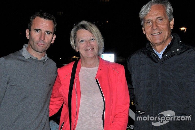 Romain Dumas, Géraldine Marx et Denis Giraudet, 25 octobre 2017 à Sion