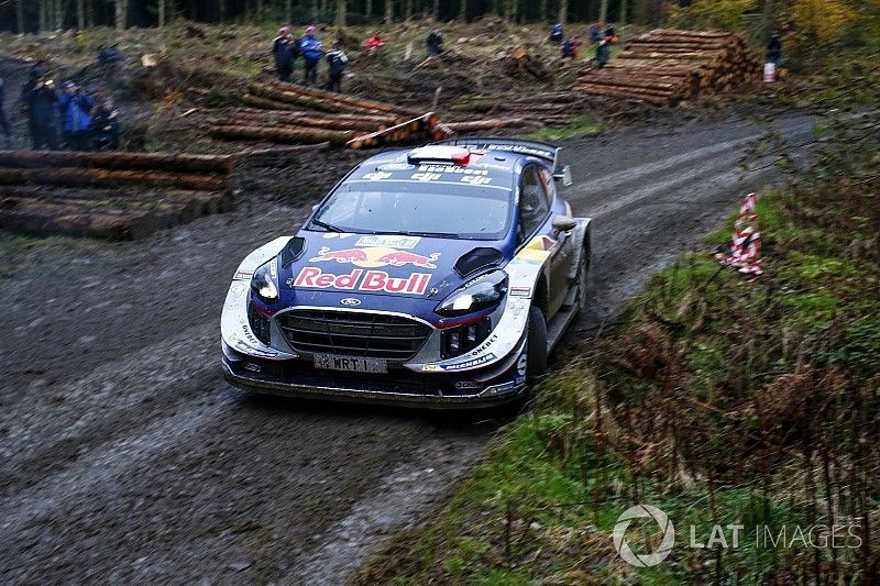 Wales WRC: Ogier takes early lead ahead of Latvala