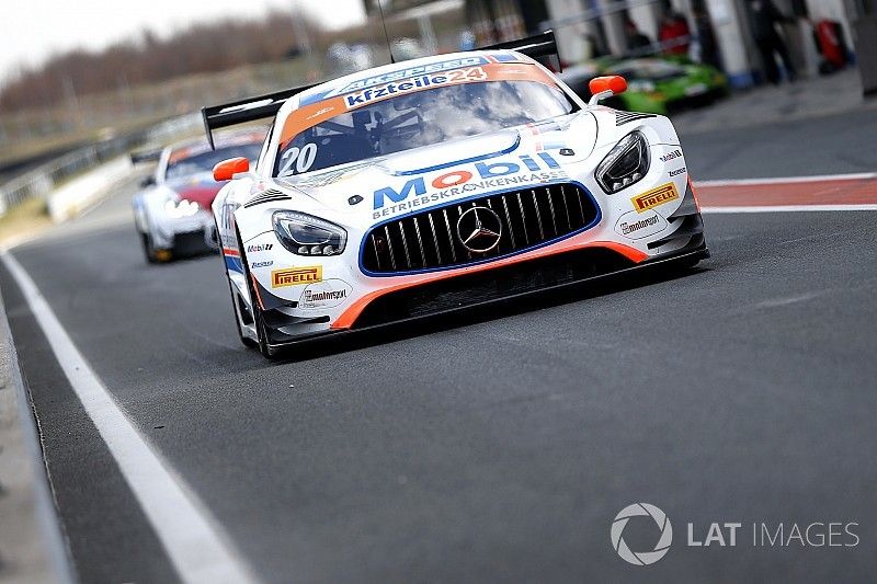 #20 Team Zakspeed BKK Mobil Oil Racing Mercedes-AMG GT3: Kim-Luis Schramm, Nicolai Sylvest