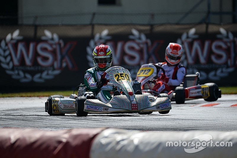 Vidales acaba segundo en la última cita de la WSK Super Master Series