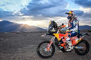 GALERÍA: el ganador de motos Matthias Walkner en el Dakar