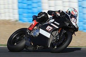 Ducati: la Panigale V4 ha esordito nei test SBK di Jerez con Zanetti