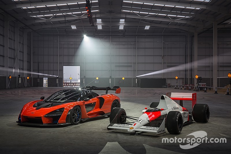 VIDEO: el McLaren Senna y el McLaren F1 MP4/5