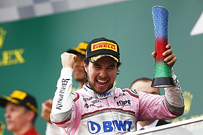 Los ocho podios de Sergio Pérez en F1