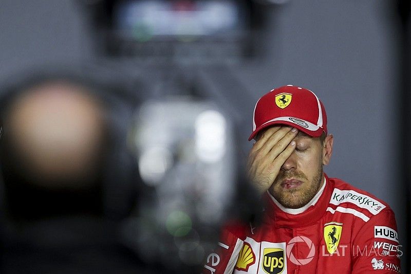 Malgré son erreur, Vettel est "content d'avoir essayé"