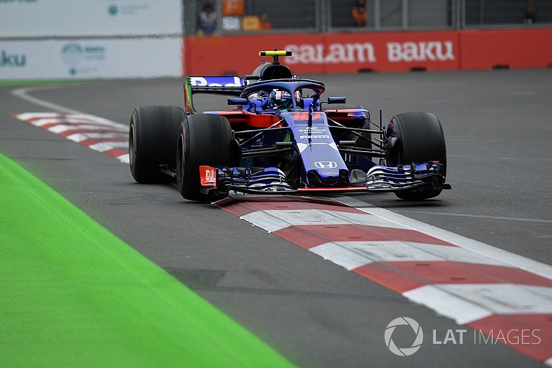 バクーFP3速報:ベッテルが首位。トロロッソはガスリーが13番手