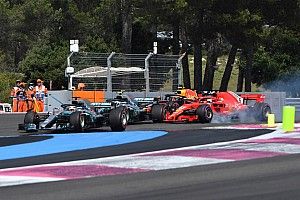 Mercedes findet: Vettel-Strafe nach Frankreich-Foul zu lasch!