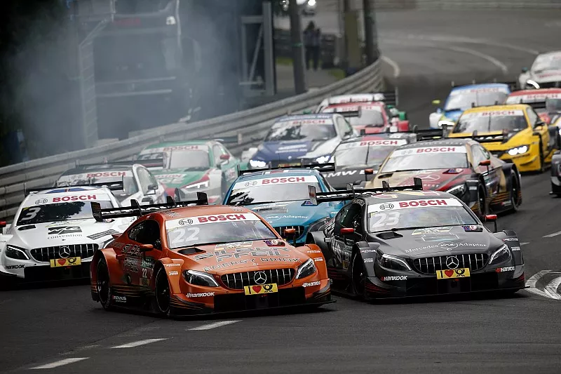 Start action, Lucas Auer, Mercedes-AMG Team HWA, Mercedes-AMG C63 DTM, Daniel Juncadella, Mercedes-AMG Team HWA, Mercedes-AMG C63 DTM