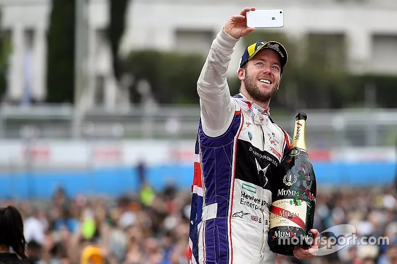 Sam Bird, DS Virgin Racing, remporte l'E-Prix de Rome