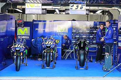 La Yamaha completa l'ultimo test dell'anno sotto alla pioggia