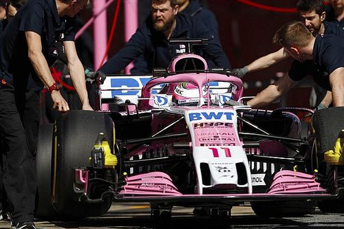 Pérez reconnaît que Force India est en retrait