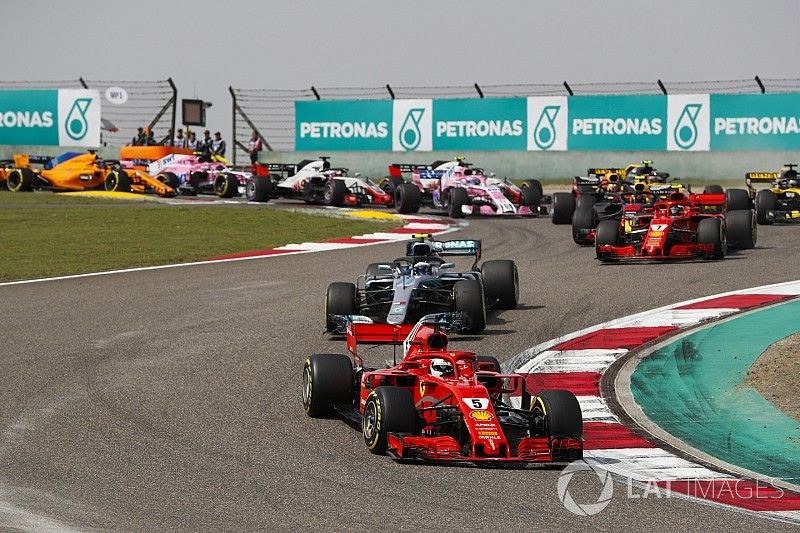 WK-stand Formule 1 2018: Koplopers morsen punten in China