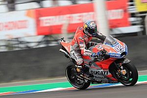 Dovizioso cree que puede aspirar al podio si llueve en Termas