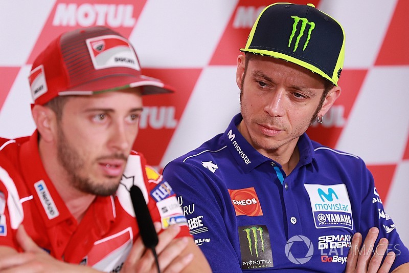 Rossi no le ve sentido que Dovi salga de Ducati