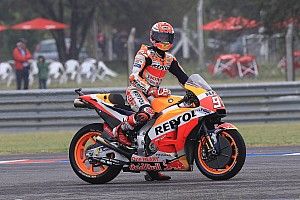 Marquez: "Saya mencoba mengurangi risiko terjatuh"