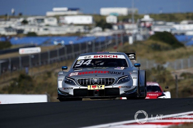 Zandvoort DTM: Paffett, Wehrlein'i geçerek pole pozisyonunu aldı