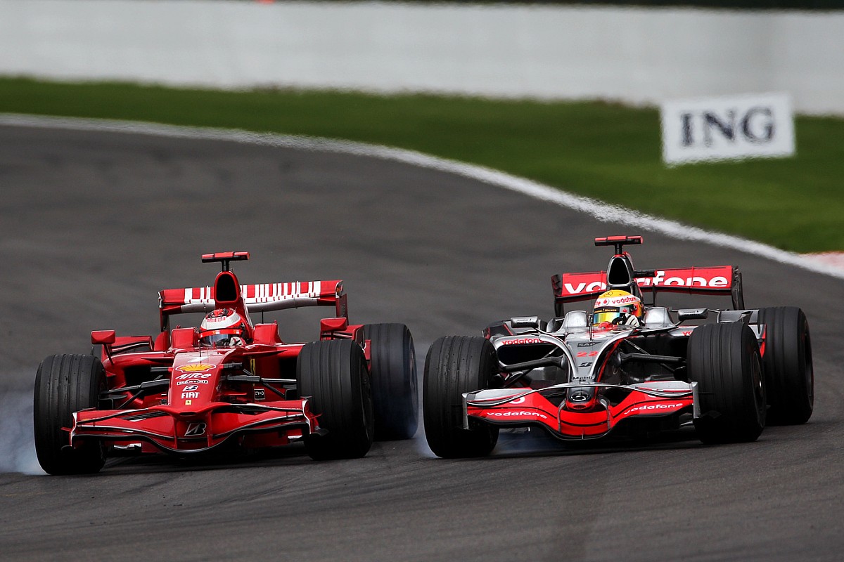 Räikkönen lenyűgöző mentése a Ferrarival Spában: videó