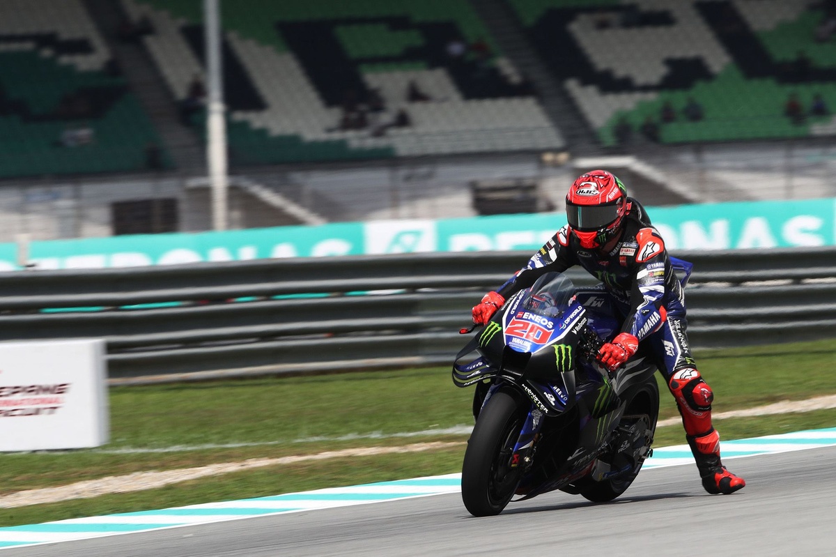 Fabio Quartararo Faces Challenges in Malaysian Grand Prix Practice