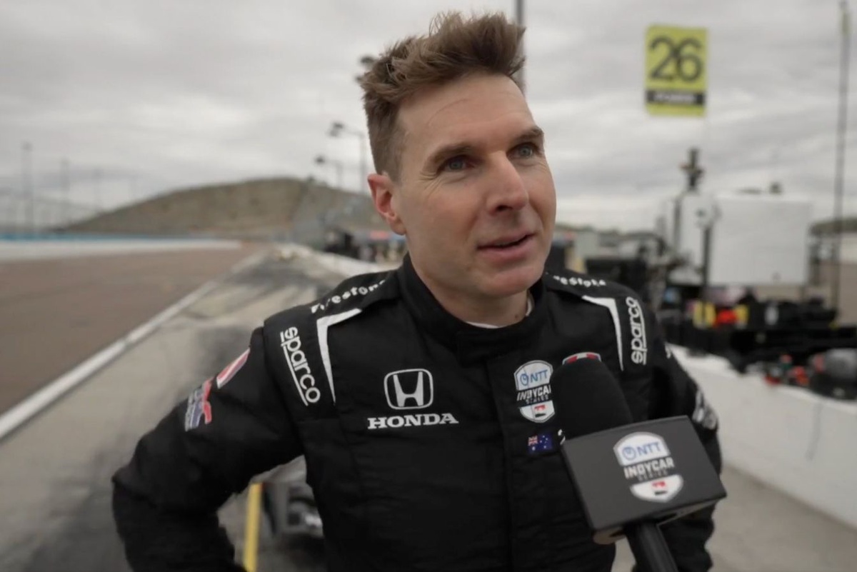 Will Power completes “very good” first outing with Andretti at Phoenix tire test