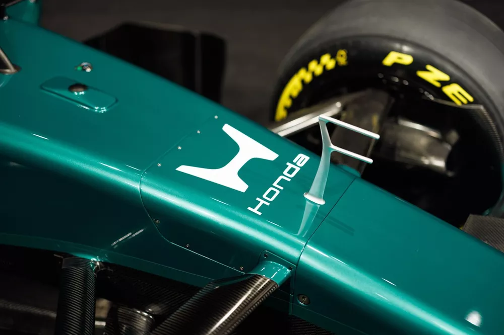 Presentaci&oacute;n del motor Honda de Aston Martin F1