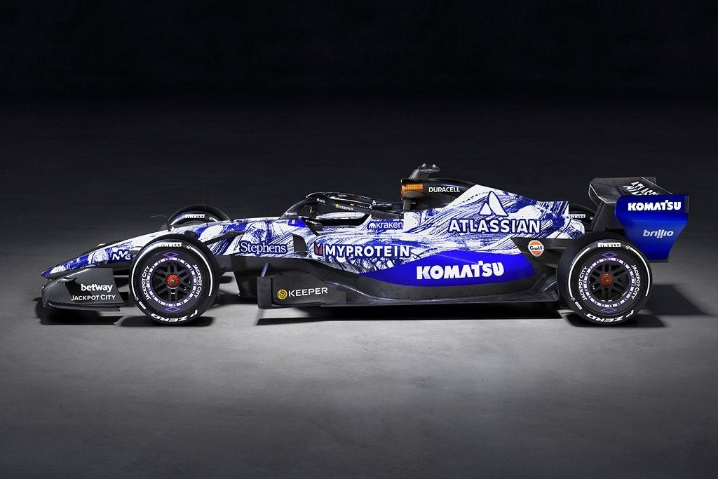 Voici la livrée de Williams F1 pour les tests hivernaux