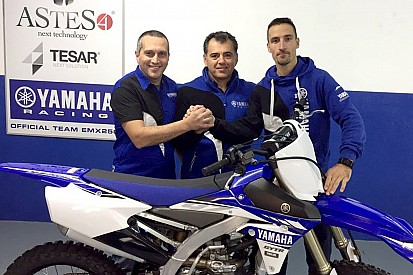 Presentato il Team ASTES4-TEASER Yamaha per l'Europeo Cross